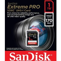 Карта памяти SanDisk Extreme PRO SDXC SDSDXXY-1T00-GN4IN 1TB - Превью изображения №4 — Интернет-магазин Time-Shop