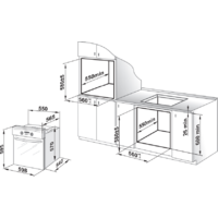 Электрический духовой шкаф GEFEST 622-04 В1 S - Превью изображения №2 — Интернет-магазин Time-Shop