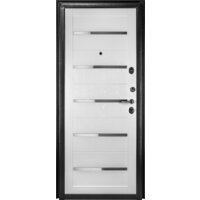 Металлическая дверь Guard Царга MG60 87х205 правая (черное серебро/белый ясень) - Превью изображения №3 — Интернет-магазин Time-Shop