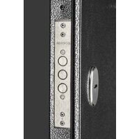 Металлическая дверь Guard Царга MG60 87х205 правая (черное серебро/белый ясень) - Превью изображения №6 — Интернет-магазин Time-Shop