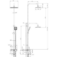 Душевая система  Lemark LM3962C - Превью изображения №2 — Интернет-магазин Time-Shop