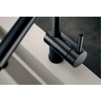 Смеситель Blanco Linus-S (черный матовый) - Превью изображения №3 — Интернет-магазин Time-Shop