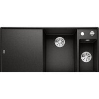 Blanco Axia III 6 S-F (разделочная доска из ясеня, черный) 525855
