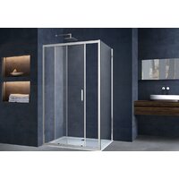 Душевой уголок Vincea Alpha VSR-3AL8011CL (хром/прозрачное) - Превью изображения №2 — Интернет-магазин Time-Shop