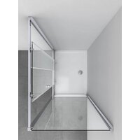 Душевой уголок Vincea Alpha VSR-3AL8011CL (хром/прозрачное) - Превью изображения №6 — Интернет-магазин Time-Shop