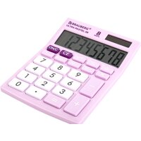 Бухгалтерский калькулятор BRAUBERG Ultra Pastel-08-PR 250516 (сиреневый) - Превью изображения №3 — Интернет-магазин Time-Shop