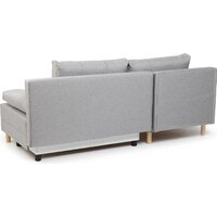 Угловой диван Mio Tesoro Норд 542 2ек-1пф BoxWel (194 серый) - Превью изображения №4 — Интернет-магазин Time-Shop