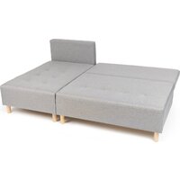 Угловой диван Mio Tesoro Норд 542 2ек-1пф BoxWel (194 серый) - Превью изображения №3 — Интернет-магазин Time-Shop