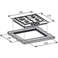 Варочная панель Weissgauff HG 640 BFh - Превью изображения №8 — Интернет-магазин Time-Shop