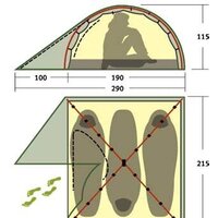 Треккинговая палатка AlexikA Scout 3 (зеленый) - Превью изображения №9 — Интернет-магазин Time-Shop