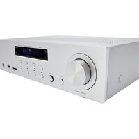 Интегральный усилитель Aiwa AMU-120BT (серебристый) - Превью изображения №5 — Интернет-магазин Time-Shop