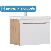 Vigo Тумба под умывальник Grani 700-0-1 Como навесная (дуб золотой)