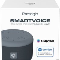 Умная колонка Prestigio SmartVoice (темно-серый) - Превью изображения №13 — Интернет-магазин Time-Shop