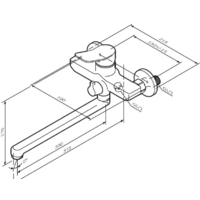 Смеситель AM.PM X-Joy F85A90000 - Превью изображения №2 — Интернет-магазин Time-Shop