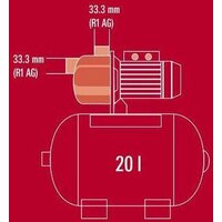 Насосная станция Einhell GC-WW 6538 4173190 - Превью изображения №6 — Интернет-магазин Time-Shop