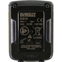 Аккумулятор DeWalt DCB127-XJ (10.8В/2 Ah) - Превью изображения №4 — Интернет-магазин Time-Shop