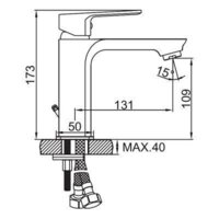 Смеситель Ledeme L1080 - Превью изображения №2 — Интернет-магазин Time-Shop