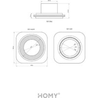 Вентиляционная решетка HOMY AIR круглый A100WRS d150 (белая) - Превью изображения №19 — Интернет-магазин Time-Shop