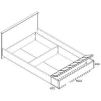 Банкетка Anrex Jagger 160 дуб монастырский/черный - Превью изображения №2 — Интернет-магазин Time-Shop