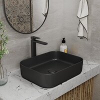 Умывальник D&K Berlin DT1431425 (черный) - Превью изображения №2 — Интернет-магазин Time-Shop