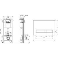 Инсталляция для унитаза Lavinia Boho Relfix 4 в 1 77010015 - Превью изображения №2 — Интернет-магазин Time-Shop
