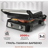 Электрогриль GFgril GF-151 - Превью изображения №4 — Интернет-магазин Time-Shop