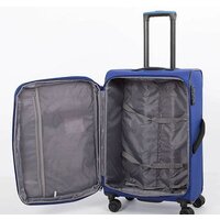 Чемодан-спиннер Francesco Molinary 111-22039W/3-24NAV (синий) - Превью изображения №5 — Интернет-магазин Time-Shop