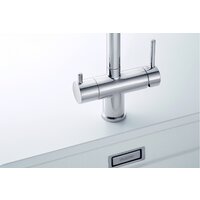 Смеситель Blanco Fontas-S II 525199 (нержавеющая сталь) - Превью изображения №3 — Интернет-магазин Time-Shop