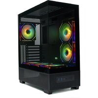 Корпус XASTRA Q500 6ARGB-C10-UC (черный) - Превью изображения №5 — Интернет-магазин Time-Shop