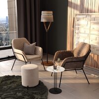 Интерьерное кресло Sheffilton SHT-AMS2-1 (лунный мрамор/черный муар) - Превью изображения №8 — Интернет-магазин Time-Shop