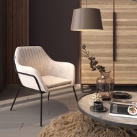 Интерьерное кресло Sheffilton SHT-AMS2-1 (лунный мрамор/черный муар) - Превью изображения №7 — Интернет-магазин Time-Shop