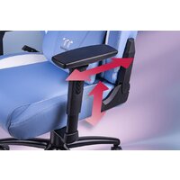Игровое (геймерское) кресло Thermaltake V Comfort (синий/белый) - Превью изображения №9 — Интернет-магазин Time-Shop