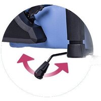 Игровое (геймерское) кресло Thermaltake V Comfort (синий/белый) - Превью изображения №10 — Интернет-магазин Time-Shop