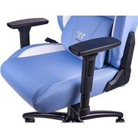 Игровое (геймерское) кресло Thermaltake V Comfort (синий/белый) - Превью изображения №6 — Интернет-магазин Time-Shop