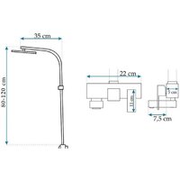 Душевая система  Rea Navaro REA-P0802 (хром) - Превью изображения №6 — Интернет-магазин Time-Shop