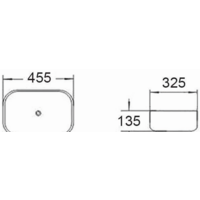 Умывальник Mexen Rita MEX-21084548 - Превью изображения №2 — Интернет-магазин Time-Shop