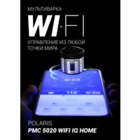 Мультиварка Polaris PMC 5020 Wi-Fi IQ Home (серебристый) - Превью изображения №3 — Интернет-магазин Time-Shop