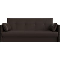 Диван Лига диванов Лига-018 117887 (экокожа коричневый) - Превью изображения №2 — Интернет-магазин Time-Shop