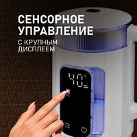 Электрический чайник Weissgauff WK 1520 Dw Touch BodyCool - Превью изображения №16 — Интернет-магазин Time-Shop