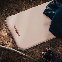 Самонадувающийся коврик Naturehike NH20DZ002 6927595767603 (бежевый) - Превью изображения №2 — Интернет-магазин Time-Shop