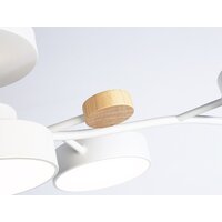 Припотолочная люстра Ambrella light FL4834/5 WH - Превью изображения №6 — Интернет-магазин Time-Shop