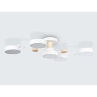 Припотолочная люстра Ambrella light FL4834/5 WH - Превью изображения №5 — Интернет-магазин Time-Shop