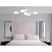 Припотолочная люстра Ambrella light FL4834/5 WH - Превью изображения №8 — Интернет-магазин Time-Shop