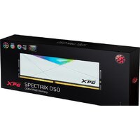 Оперативная память ADATA XPG Spectrix D50 RGB 16ГБ DDR4 3600 МГц AX4U360016G18I-SW50 - Превью изображения №4 — Интернет-магазин Time-Shop
