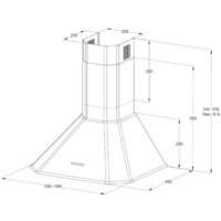 Кухонная вытяжка Korting KHC 6839 RB - Превью изображения №2 — Интернет-магазин Time-Shop