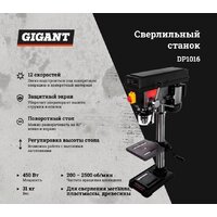 Сверлильный станок Gigant DP1016 - Превью изображения №2 — Интернет-магазин Time-Shop