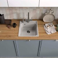 Кухонная мойка Reflexion Quadra RF0243GR - Превью изображения №3 — Интернет-магазин Time-Shop