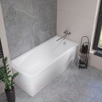 Ванна Lauter Aurora 170x75 21010075 (с ножками, лицевым и торцевым экранами) - Превью изображения №6 — Интернет-магазин Time-Shop