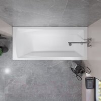 Ванна Lauter Aurora 170x75 21010075 (с ножками, лицевым и торцевым экранами) - Превью изображения №9 — Интернет-магазин Time-Shop