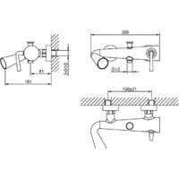 Смеситель Ahti Turku TU405001 - Превью изображения №2 — Интернет-магазин Time-Shop